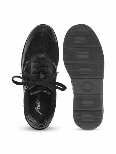 Hallux-Bequemschnürer Soft Schwarz