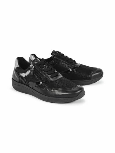 Hallux-Bequemschnürer Soft Schwarz