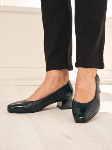 Hallux-Pumps Coco Schwarz