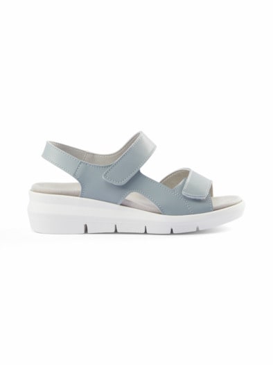 Multiklett-Sandale Balance Hellblau