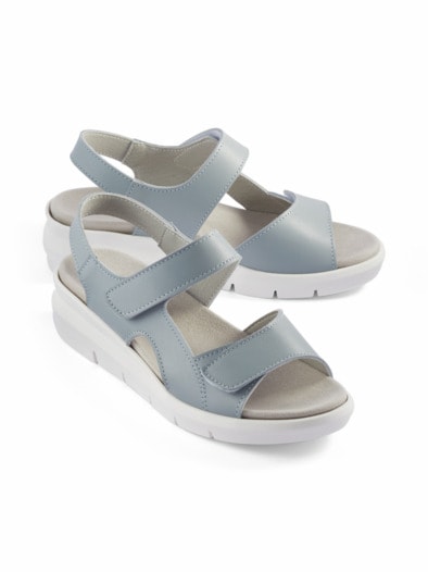 Multiklett-Sandale Balance Hellblau