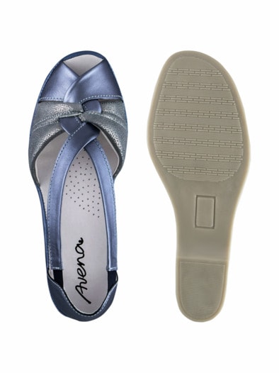 Hallux-Sandalenschuh Superflex Blau