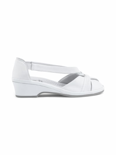 Hallux-Sandalenschuh Superflex Weiß