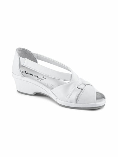 Hallux-Sandalenschuh Superflex Weiß