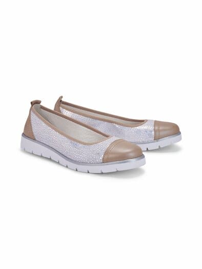 Hallux-Ballerina kombistark Beige