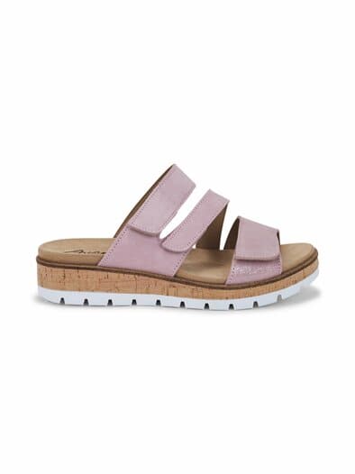 Hallux-Pantolette Klett Trio Rosé