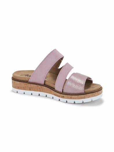 Hallux-Pantolette Klett Trio Rosé