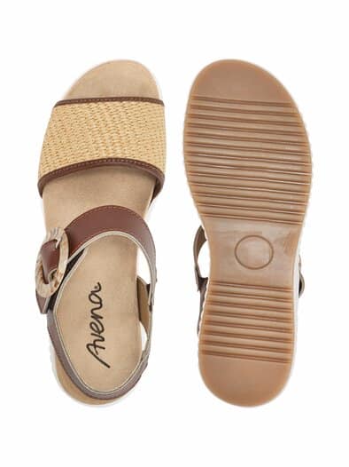 Hallux-Sandale Bastflair Cognac