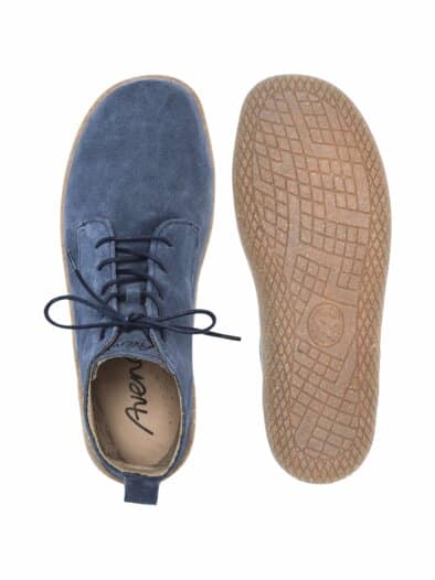 Knöchelstiefelette-Naturform Blau