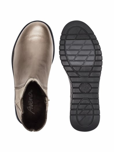 Hallux-Stiefelette Luftpolster Gold