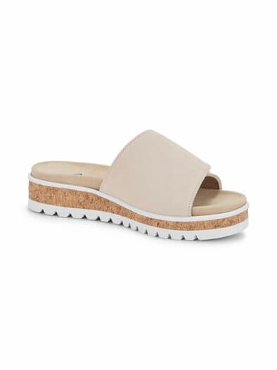 Hallux-Pantolette Softbettung Beige