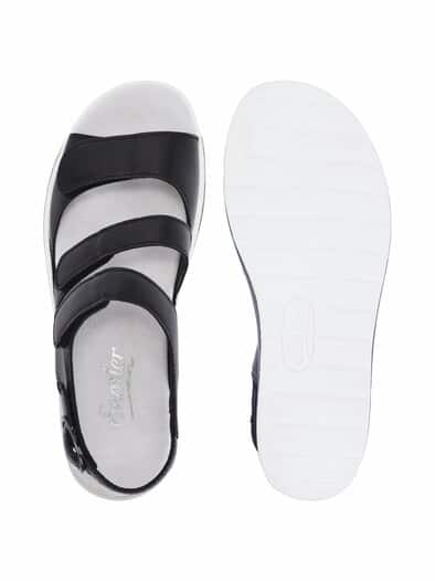 Semler-Sandale Komfortplus Schwarz