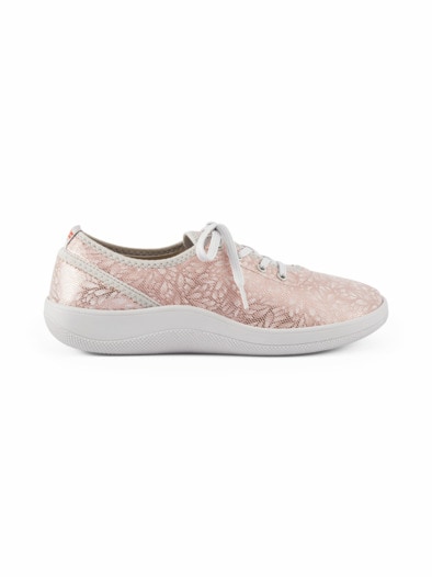 Hallux-Softschnürer Naturform Rosa-Braun