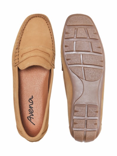 Super-Soft Mokassin Cognac