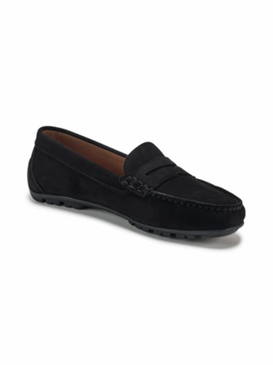 Super-Soft Mokassin Schwarz