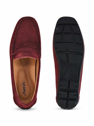 Super-Soft Mokassin Bordeaux