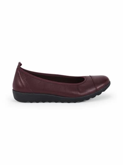 Hallux-Ballerina Extraleicht Bordeaux