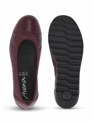 Hallux-Ballerina Extraleicht Bordeaux