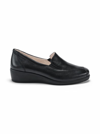 Komfort-Slipper Soft Schwarz