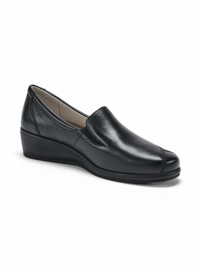 Komfort-Slipper Soft Schwarz