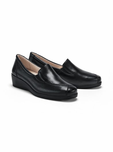 Komfort-Slipper Soft Schwarz