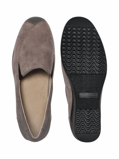 Komfort-Slipper Soft Taupe