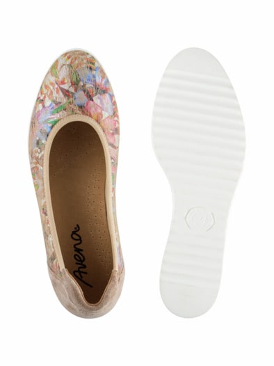 Hallux-Slipper Keilabsatz Multicolor