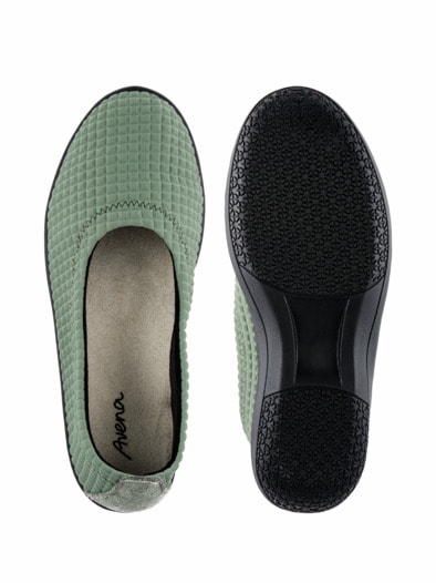 Hallux-Softslipper Grün
