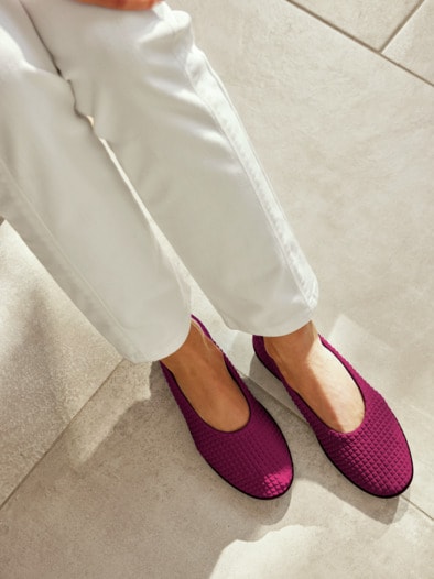 Hallux-Softslipper Beere