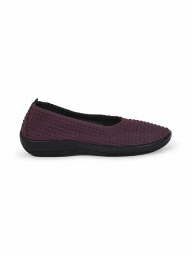 Hallux-Softslipper Aubergine
