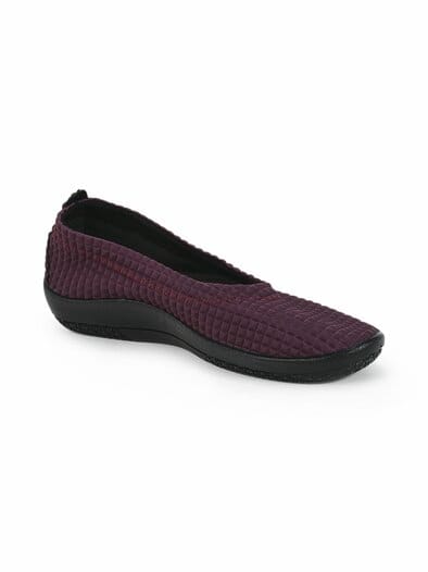Hallux-Softslipper Aubergine