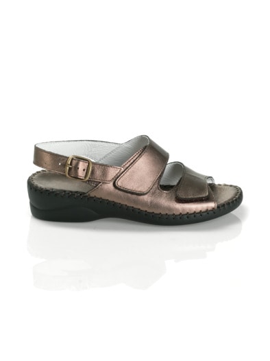 Supersoft-Sandalette Bronze