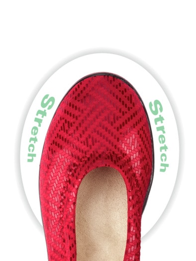 Hallux-Softslipper Superleicht Rot