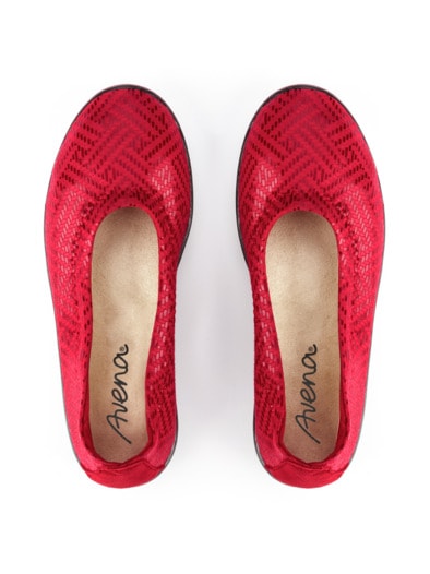Hallux-Softslipper Superleicht Rot