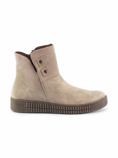 Thermo-Bootie Rutschsicher Beige