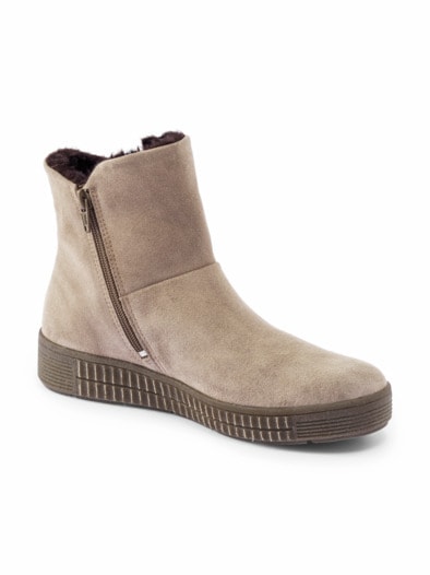 Thermo-Bootie Rutschsicher Beige