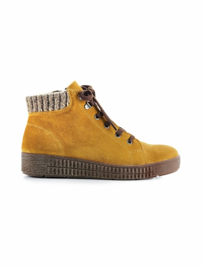 Thermo-Boots Reißverschluss Maisgelb