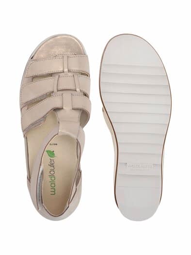 Waldläufer-Luftpolster-Sandale Rom Gold