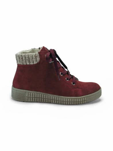 Thermo-Boots Reißverschluss Bordeaux