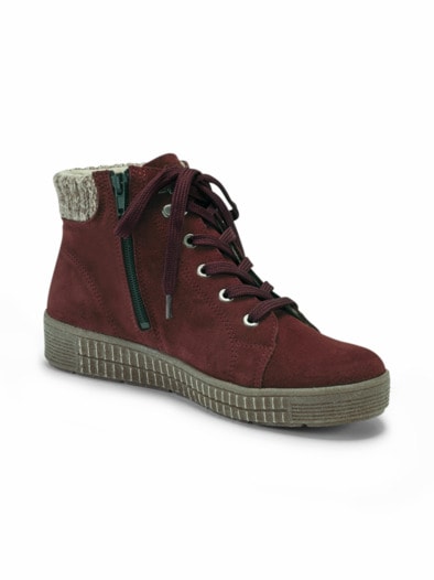 Thermo-Boots Reißverschluss Bordeaux