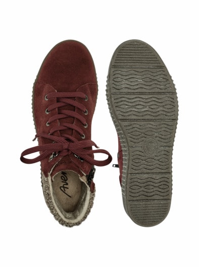Thermo-Boots Reißverschluss Bordeaux