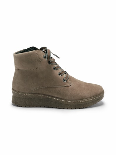 Hallux-Luftpolster-Stiefelette Beige