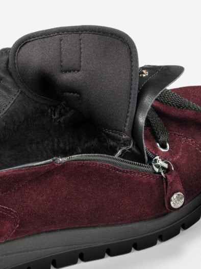 Aquastop-Sneaker Bordeaux