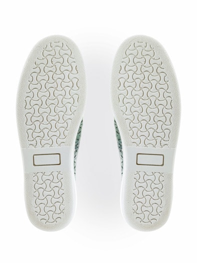 Luftpolster-Bequemslipper Mint metallic