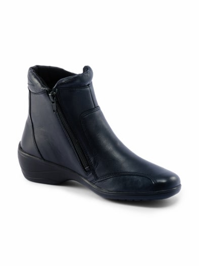 Hallux-City-Stiefelette Blau