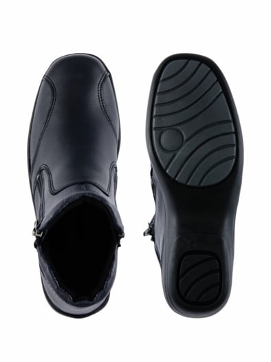 Hallux-City-Stiefelette Blau