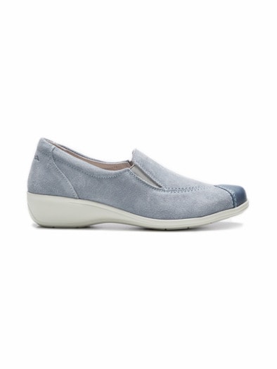 Leichtbequem-Slipper Hellblau
