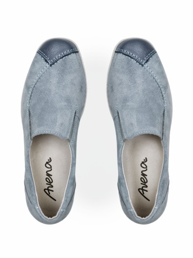 Leichtbequem-Slipper Hellblau