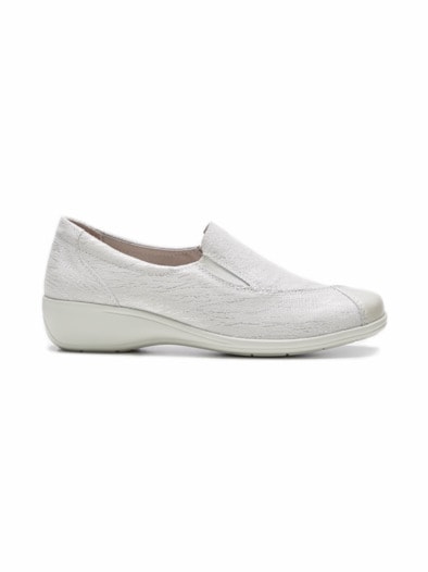 Leichtbequem-Slipper Weiß