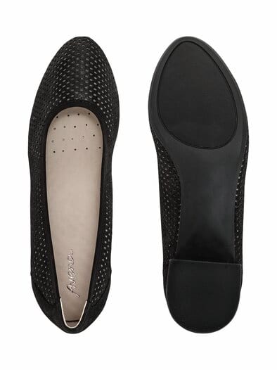 Hallux-Pumps Luftdurchlässig Schwarz